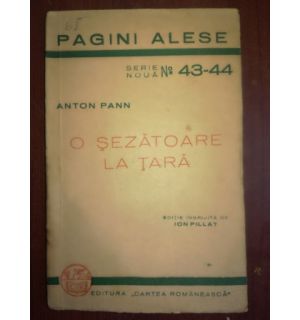 O sezatoare la tara- Anton Pann