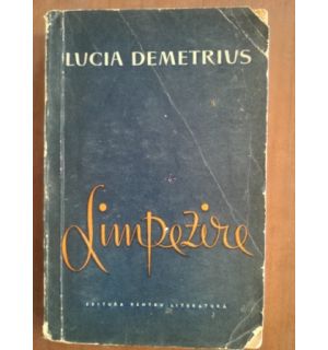 Limpezire- Lucia Demetrius