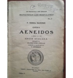 Opera Aeneidos (ed.2)- E. Lovinescu