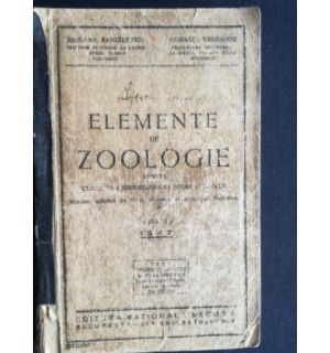 Elemente de zoologie pentru clasa a IV-a secundara si scoli speciale- Alex Sanielevici, Coralia Vernescu