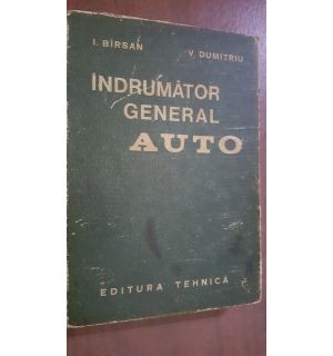Indrumator general auto- I. Barsan, V. Dumitrescu