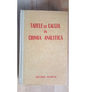 Tabele de calcul in chimia analitica- L.Erdey, L.Mazor