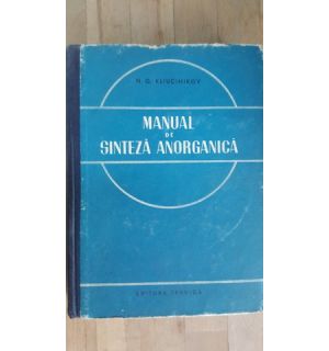 Manual de sinteza anorganica- N.G.Kliucinikov