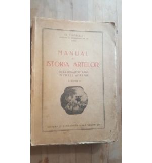 Manual de istoria artelor 2 - O. Tafrali