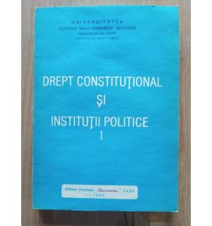 Drept constitutional si institutii politice 1
