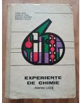 Experiente de chimie pentru licee- Parteni Elena, Codreanu Maria