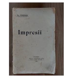 Impresii Il.Chendi Anul 1908
