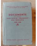 Documente din istoria Paridului Comunist din Romania 1923-1928