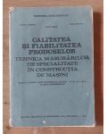Calitatea si fiabilitatea produselor
