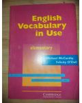 English vocabulary in use- Michael McCarthy, Felicity O`Dell