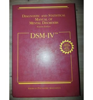 Diagnostic and statistical manual of mental disorders