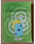 Le texte et son double- Mihai Botez