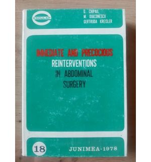 Immediate and precocious reinterventions in abdominal surgery- G. Chipail, M. Diaconescu