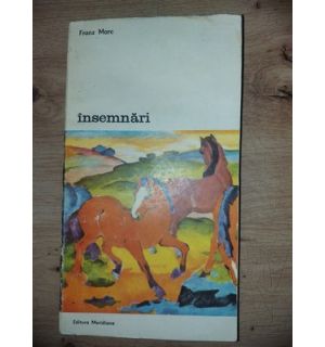 Insemnari- Franz Marc