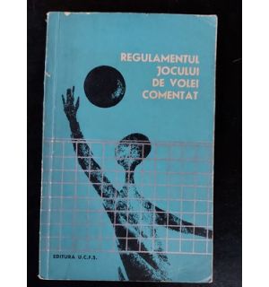 Regulamentul jocului de volei comentat