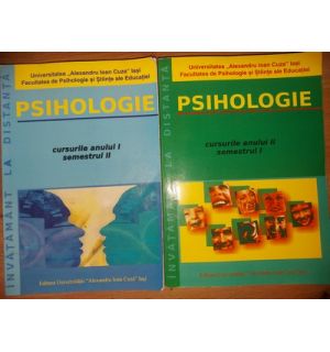 Psihologie cursurile anului 1 (semestrul 2) si cursurile anului 2 (semestrul 1)- Cornel Havarneanu, Adrian Neculau