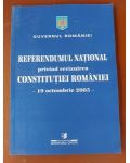 Referendumul National privind revizuirea Constitutiei Romaniei
