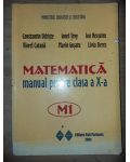 Matematica. Manual pentru clasa a 10-a - Constantin Udriste, Viorel Catana