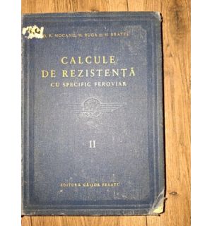 Calcule de rezistenta cu specific feroviar 2- D. R. Mocanu, M. Buga
