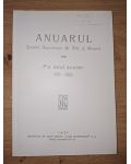 Anuarul Scoalei Superioare de Arte si Meserii Iasi pe anul scolar 1921-1922