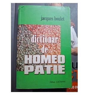 Dictionar de homeopatie Jacques Boulet