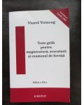 Texte grila pentru magistratura, avocatura si examenul de licenta
