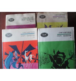 don quijote vol. 1, 2, 3 si 4
