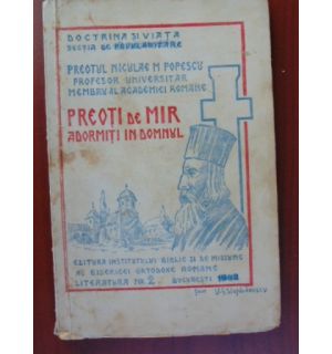 Preoti de mir, adormiti in  Domnul