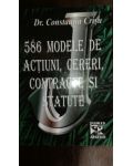 586 modele de actiuni, cereri, contracte si statute
