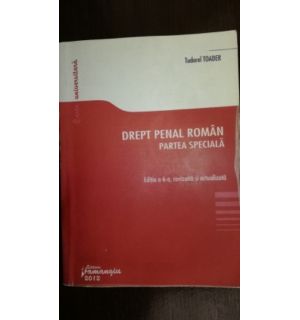 Drept penal roman. Partea speciala ed. VI