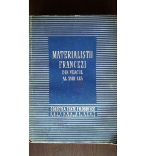 Materialistii francezi din veacul al XVIII-lea