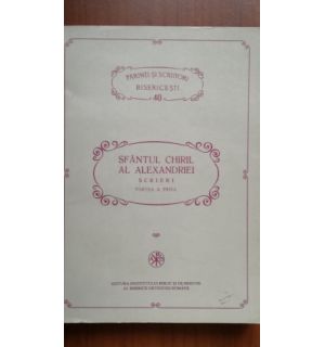 Sfantul Chiril al Alexandriei partea a treia