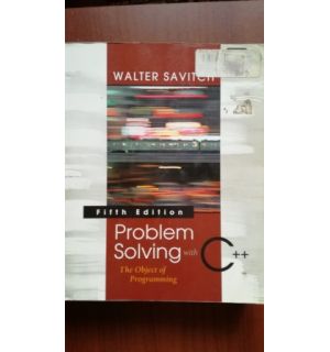 Problem solving with C++ (ed.5)