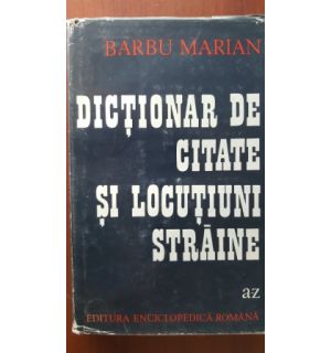 Dictionar de citate si locutiuni straine