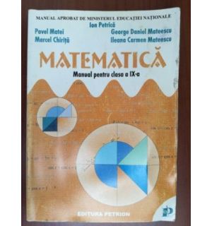 Matematica manual pentru clasa a IX a