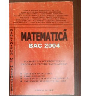Matematica bac 2004