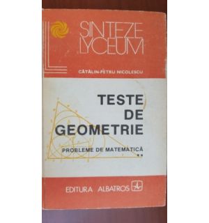 Teste de geometrie probleme de matematica