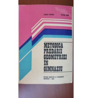 Metodica predarii geometriei in gimnaziu