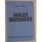 Analiza matematica-Marcel N.Rosculet