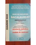 Ghid de pregatire bacaluareat informatica intensiv- Arvunescu Dana, Dumitru Cristina Coperta uzata