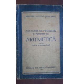 Culegere de probleme si exercitii de aritmetica