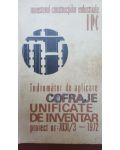 Indrumator de aplicare cofraje unificate de inventar