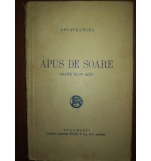 Apus de soare- Delavrancea