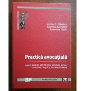Practica avocationala- Andrei E. Savescu, Marinela Cioroaba