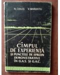 Cimpul de experienta si punctele de sprijin demonstrative in GAS si GAC- N. Coles, V. Marghitu