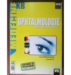 Ophtalmologie questions transversales- Larry Bensoussan