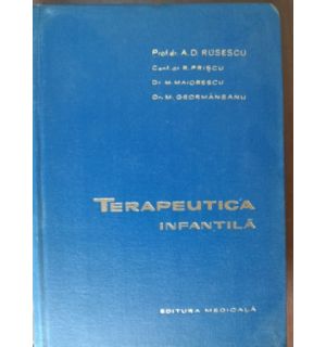 Terapeutica infantila- A. D. Rusescu, M. Maiorescu
