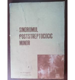 Sindromul poststreptococic minor- Vasile Pancu, Doina Harasim