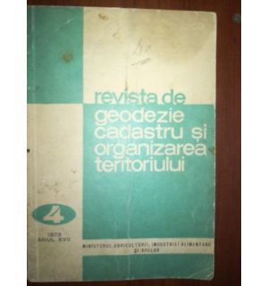 Revista de geodezie cadastru si organizarea teritoriului