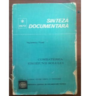 Combaterea eroziunii solului- Viorel Ionescu